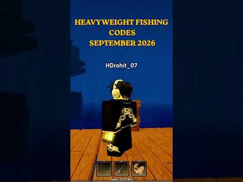 HEAVYWEIGHT FISHING CODES SEPTEMBER 2026|#robloxcodes2026 #shorts