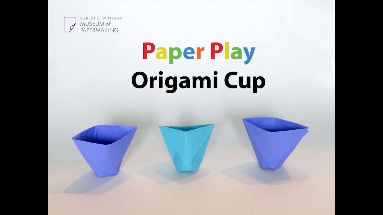 Paper Play: Origami Cup - YouTube