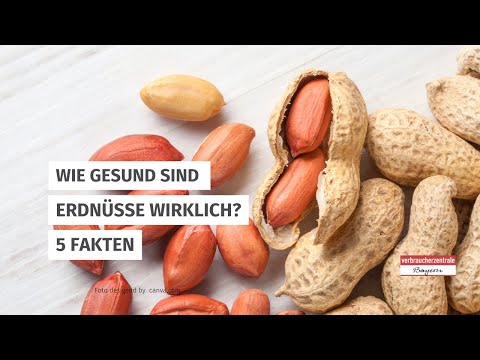 Video: Sind ungesalzene Erdnüsse gut für dich?