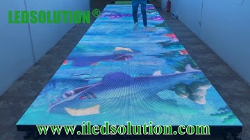 P6.25 INTERACTIVE LED FLOOR DISPLAY SCREEN