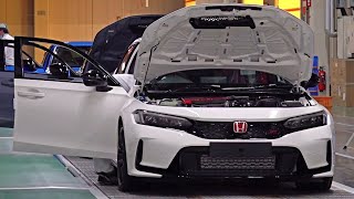 New Honda Civic Type R (2023) PRODUCTION Line in Japan