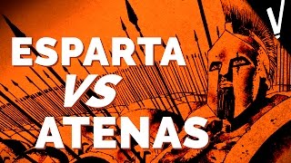 ATENAS x ESPARTA | Grécia Antiga