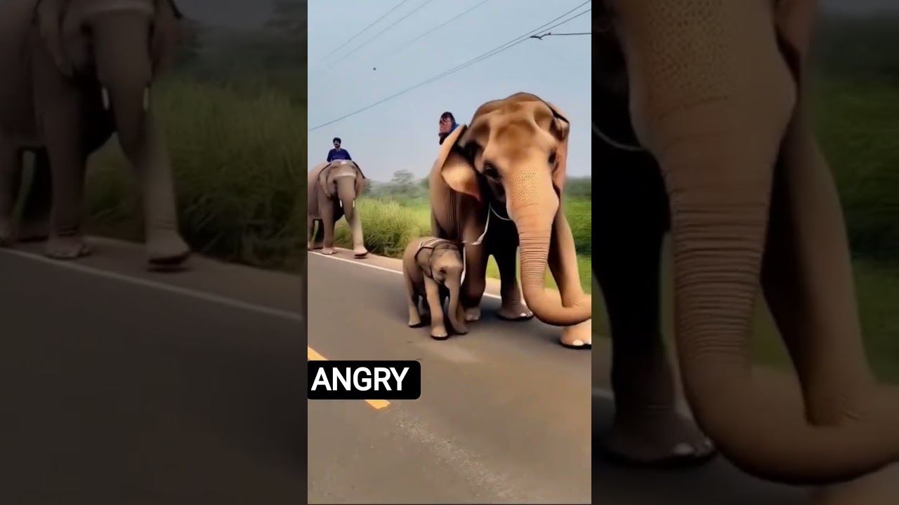 angry elephant 