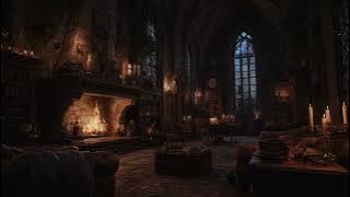 Historic Ambience – Rain & Thunderstorm Sounds from an Old Castle for Deep Sleep