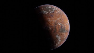 The Mars! Evolution of terraforming (timelapse)