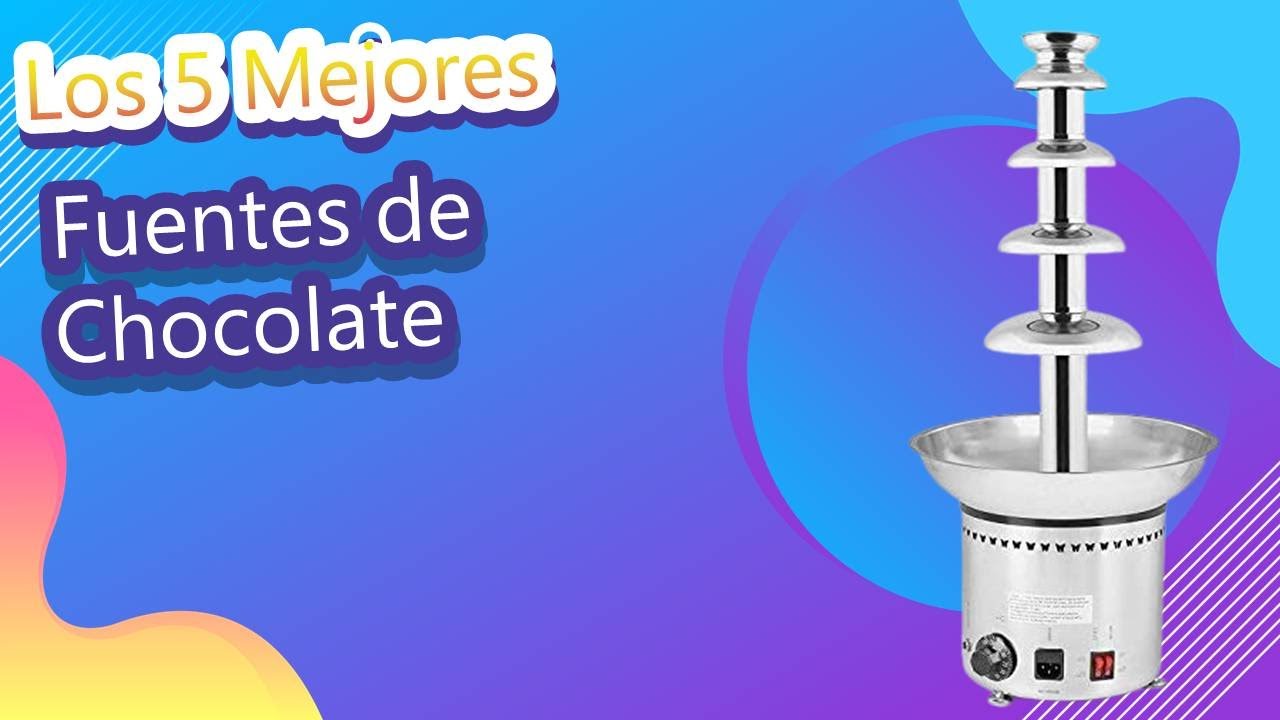 Las 5 mejores fuentes de chocolate para disfrutar como un niño y