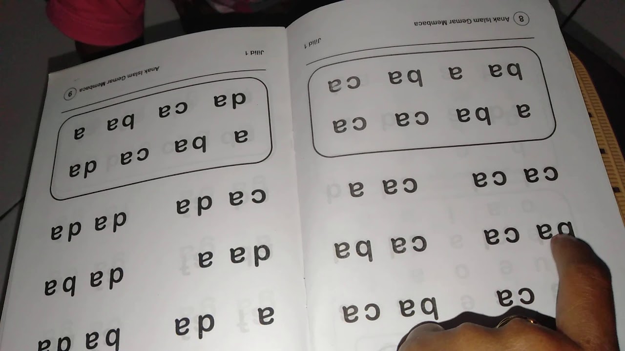 Belajar membaca anak paud - YouTube