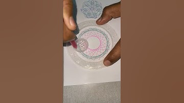 "Turning a €1 Spirograph into a Viral Masterpiece" #spirographshr #spirograph #asmr #satisfying