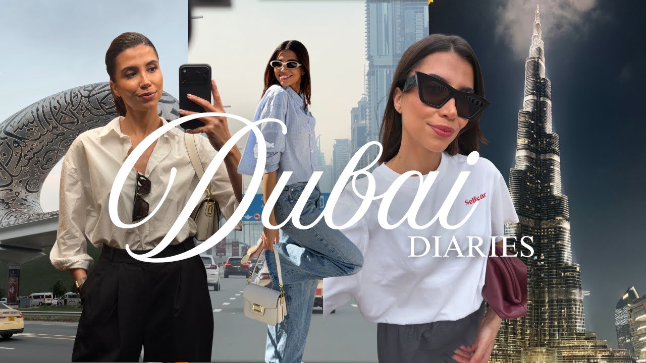 DUBAI DIARIES | BEST RESTAURANTS, VIRAL DUBAI CHOCOLATE & GOING UP THE BURJ KHALIFA | SARRA ROSE