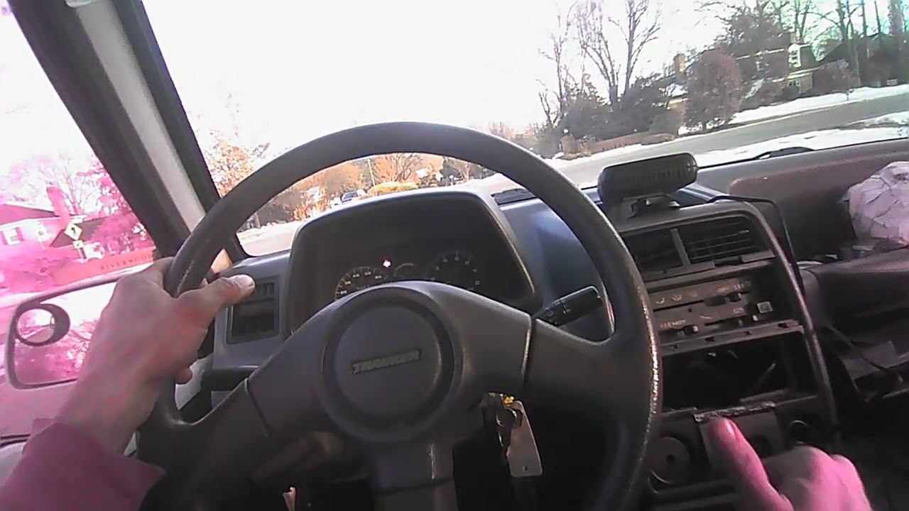 Driving the Geo Tracker