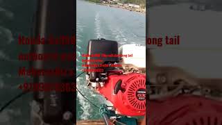 Honda GX390 13Hp bensin, starter otomatis, ekor panjang, KKK Thailand, mesin tempel #mesinperahu #mesinperahu