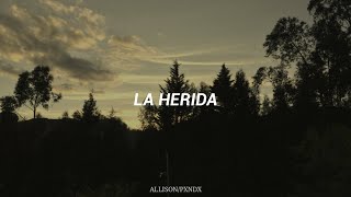 José Madero - La Herida (Letra)