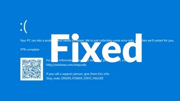 How To Fix Driver Power State Failure Windows 10/11 | Driver Power State Failure Windows 10/11 Fix