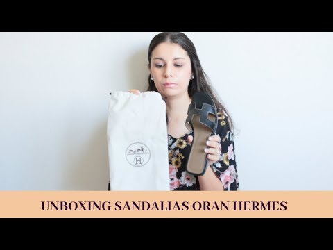 Unboxing de Sandalias Hermes Oran y Opinion