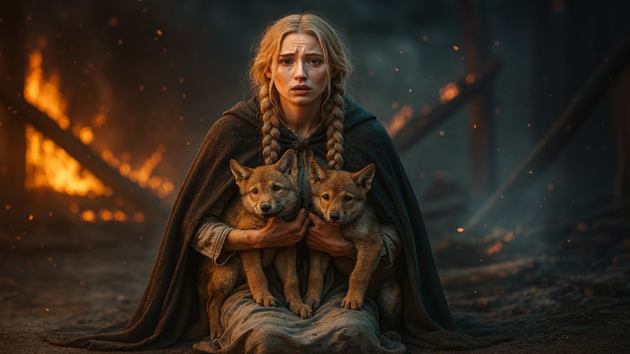 Ella salvó a las crías del Rey Alfa de un incendio mientras su Luna dormía—hoy la llama su compañera