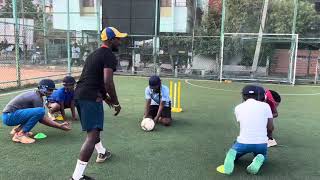 Close-in catches🔥🏏 using a foot ball⚽️ | Blackdiamond💎#ipl #cricketvideos #fieldingdrills #icc