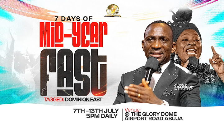 DOMINION 2025 MID-YEAR FAST - DAY 7 - BREAK OF BREAD || 13-07-2025