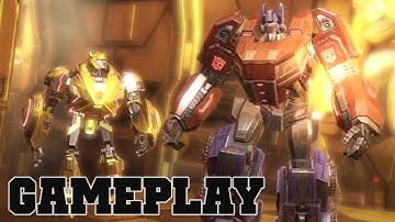 COTV - Transformers Fall of Cybertron BUMBLEBEE Gameplay Commentary