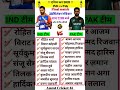 INDIA VS Pakistan | Asia Cup 2025 | IND vs PAK Playing 11 | 28 September Big Match #cricket #shorts