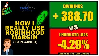 Dividend Snowball on Margin?! How I’m Using Robinhood to Multiply Weekly Payouts 🚀 | Weekend Update