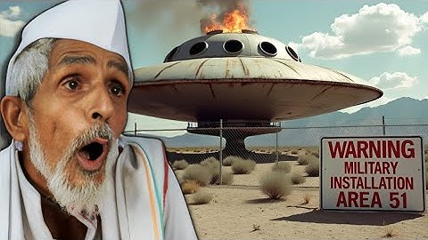 "Are Aliens Real?" Villagers React to UFO Crash Sites in America  | Area 51 Reaction