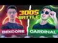 Cardinal vs bekcore tdmda 300 battle  pubg mobile