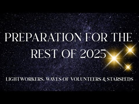 Preparation for the rest of 2025💫