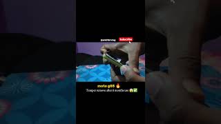 Temper remove moto g85 #motog855g #lifeisbutadream