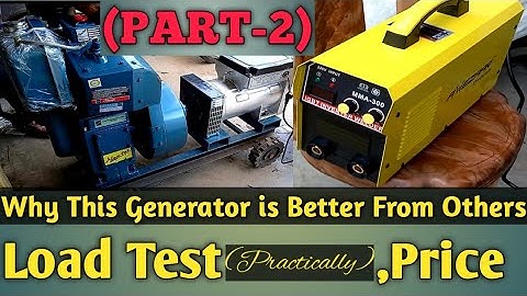 7.5 kva Generator Load Test, Price, Warranty || Practically Test || Part-2