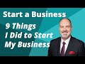 9 essential steps to start a business