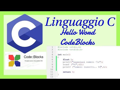 1) C Programming, Hello World, Code::Blocks.