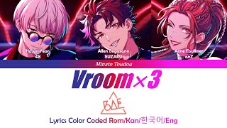 Vroom x3 - BAE [Paradox Live (パラライ)] Color Coded Lyrics Rom/Kan/Eng