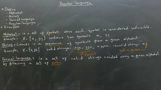 Compilers: What is a Regular Language Definitions, Explanation, and Examples