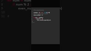 Use list comprehensions to better your code in python
