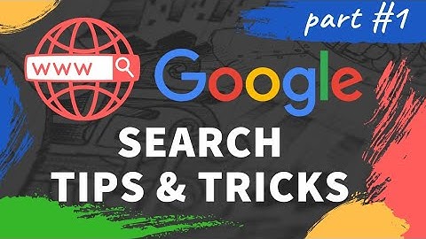 Google Search tips and tricks | Hindi | Part -1