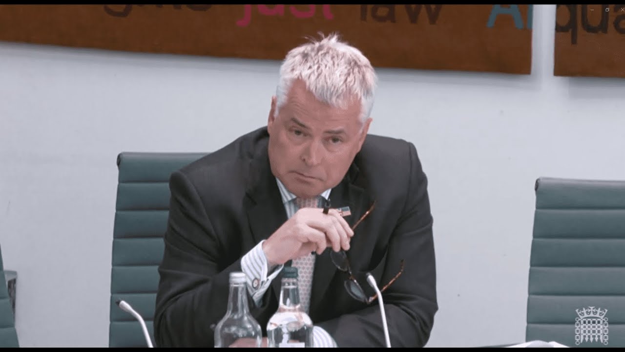 Discussing security at the CO-OP at the Home Affairs Committee