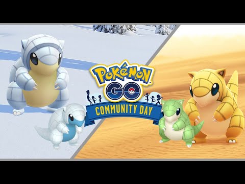 Event: Sandan und Alola Sandan Community Day - Pokémon Go deutsch