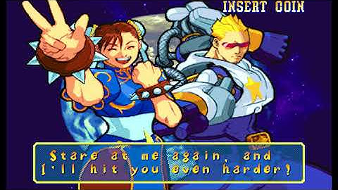 Marvel vs Capcom 1 ( Arcade ) - Chun-li / Captain Commando Playthrough ( July 13, 2018 )