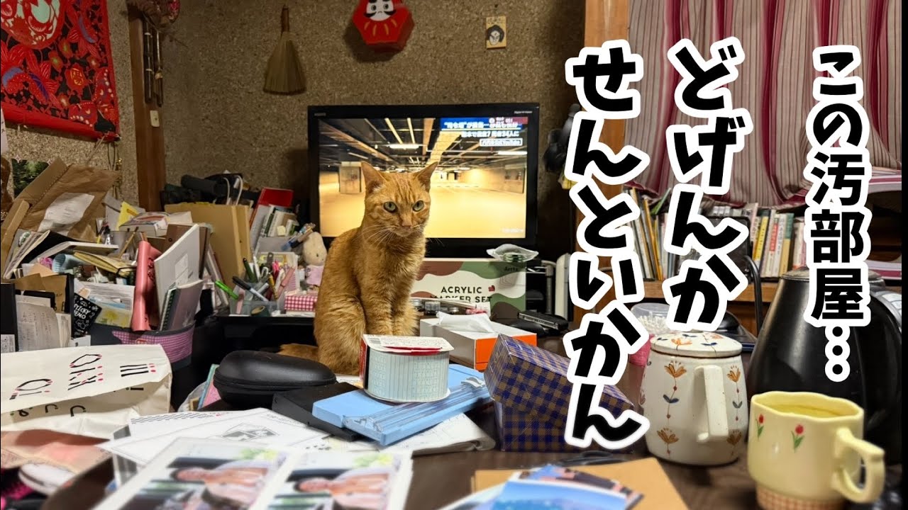深夜の大片付け Late-Night Clean-Up