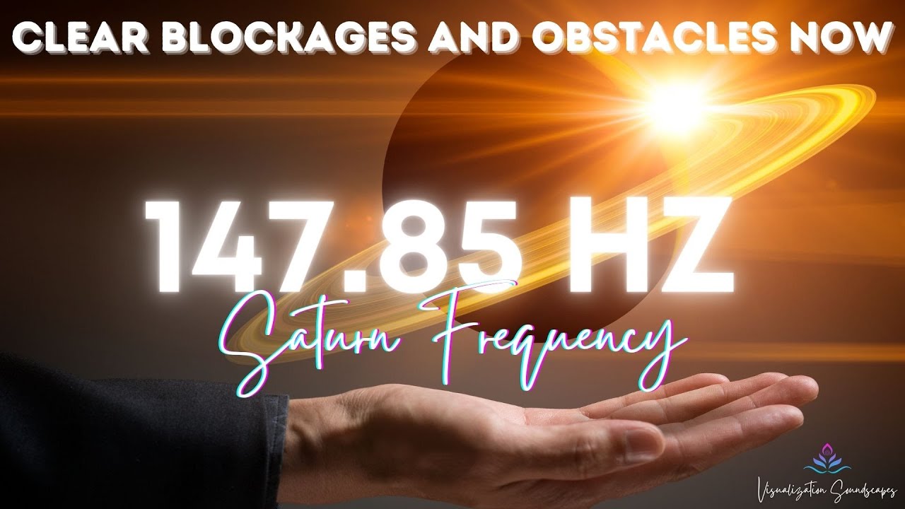 Open Your Pockets and get ready to RECIEVE! Saturn Frequency 146.85 Hz