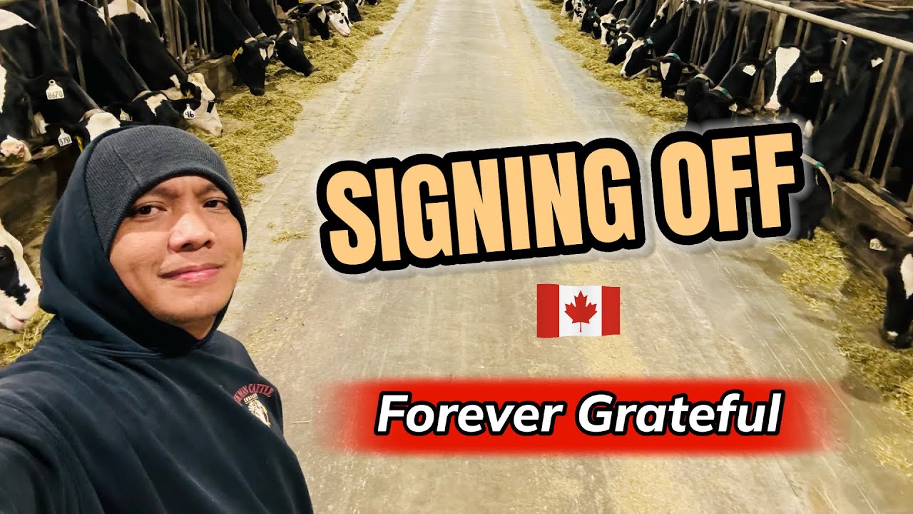 SIGNING OFF #resignation  #canada  #canadalife  #dairyfarm  #highlights  #fypシ  #pinoy 
