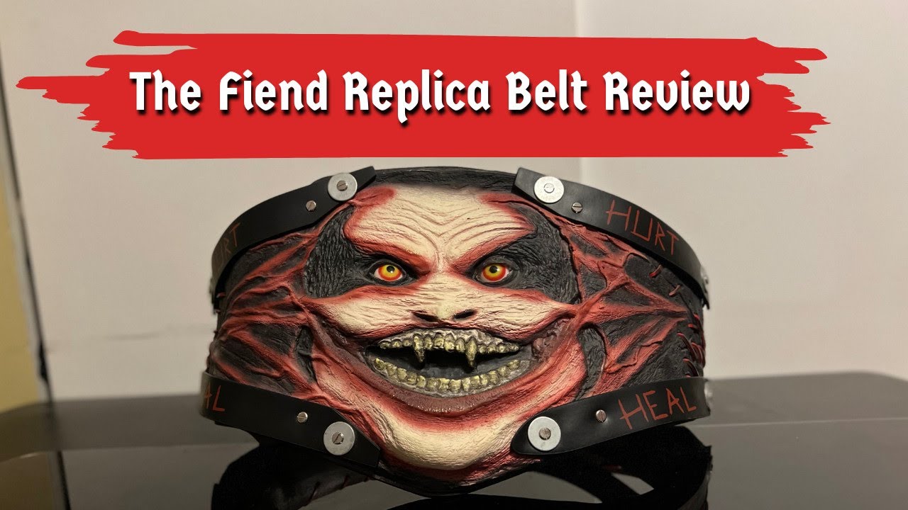 WWE “The Fiend” Bray Wyatt Universal Title Replica Belt Review