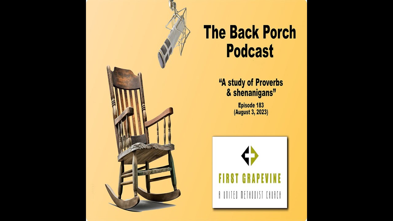 The Back Porch Ep 183 080323 Podcast (Audio) YouTube