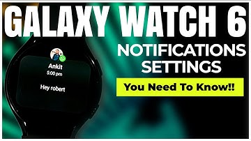Fix Samsung Galaxy Watch 6 Notifications & Alerts Not Working Issue : Easy Step By Step Guide