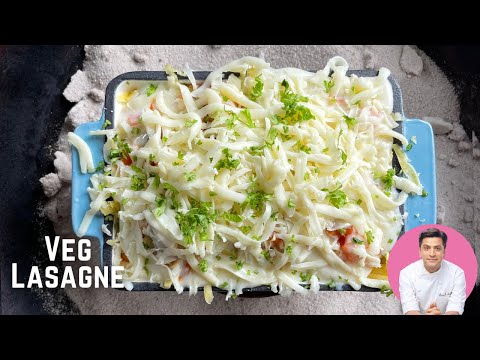 Veg Lasagna Recipe without Oven | Veg Lasagna Without Sheets | Kunal Kapur Pasta Recipe Lasagne