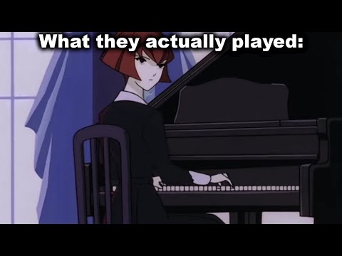Pianos are Never Animated Correctly... (Big O)