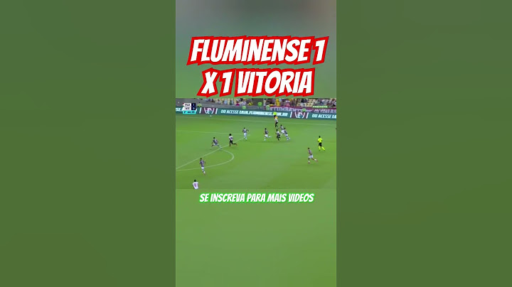 #ecvitória empata em 1 x 1 com o #fluminense no #riodejaneiro pelo #brasileirão #futebol