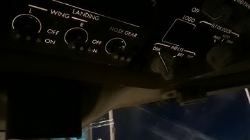 B767 Annunciator test