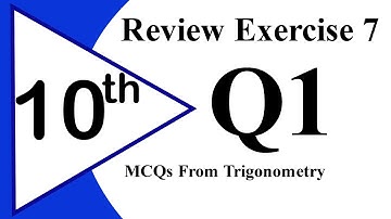 61-Review Exercise 7 Q1 MCQS Class 10 Mathematics.