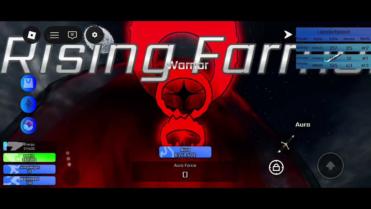 I Joined The Top #2 Player On The Roblox Aura Farmer Game